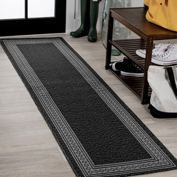 Lucia Classic Diamond Border Indoor/outdoor Area Rug